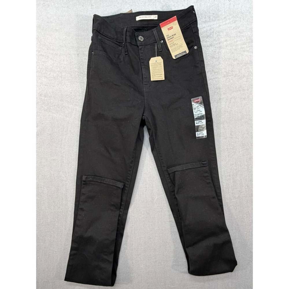 Levi's Women's 721 High Rise Skinny Jeans W27 L32 NEW